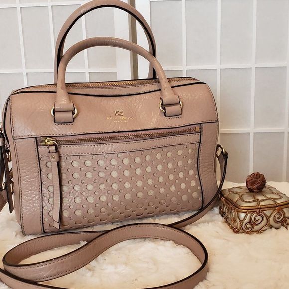kate spade Bags Kate Spade Mauve Leather Satchelhandbag Shoulder